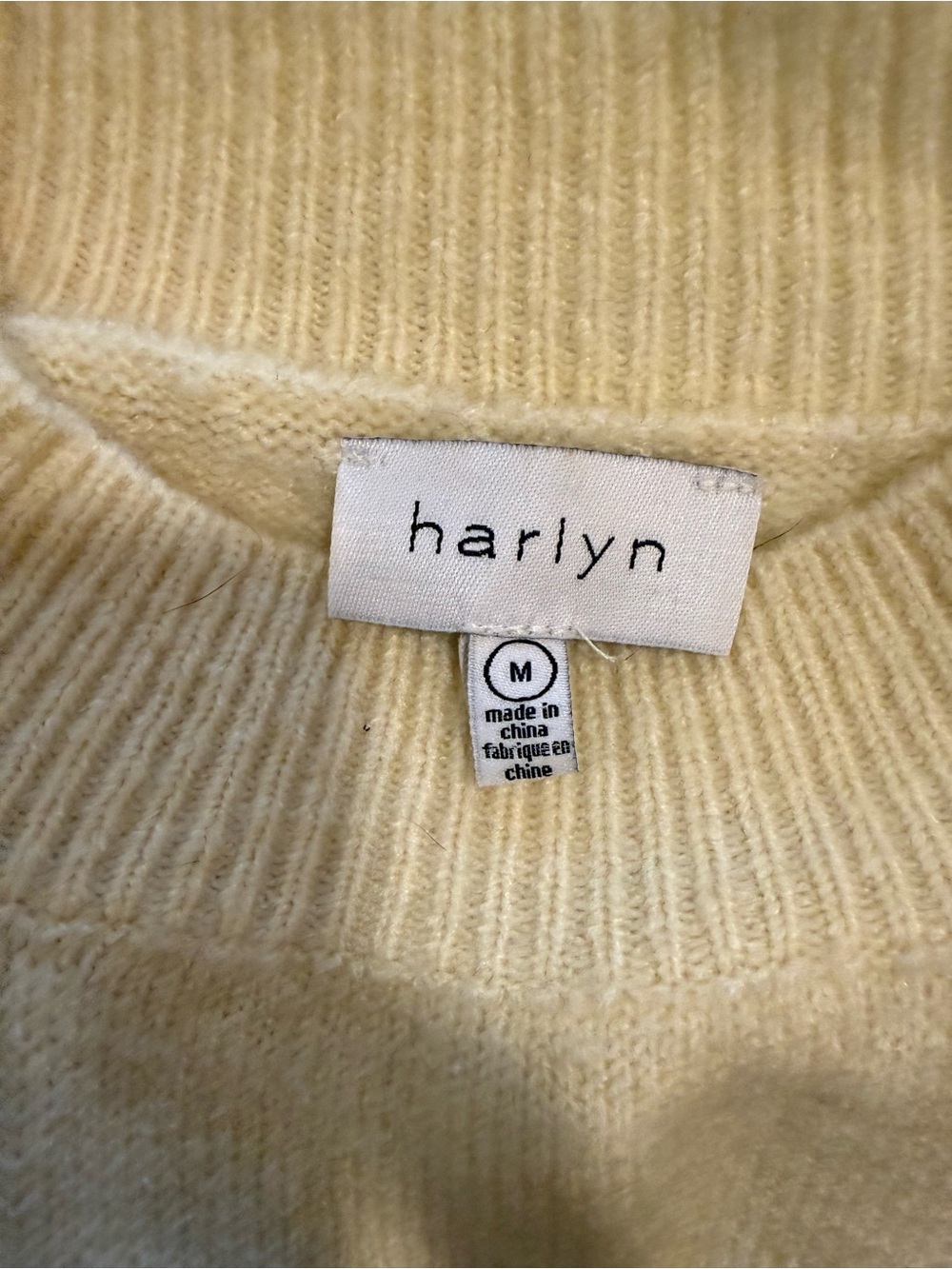 Harlyn from Anthropologie Cream Floral Embroidered Women’s Sweater size M - Picture 3 of 5